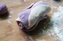 紫薯花卷步骤11