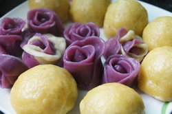 紫薯花卷步骤16