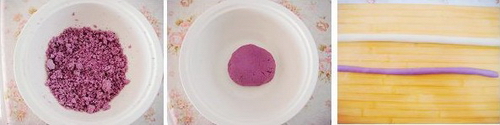 紫薯柳叶蒸饺步骤4-6