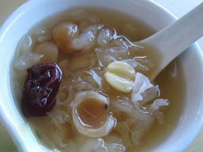 冰糖银耳雪蛤汤的做法