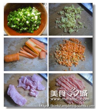 香菇酿肉步骤1-6