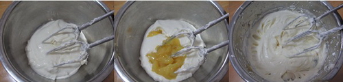 柠檬海绵蛋糕卷步骤1-3