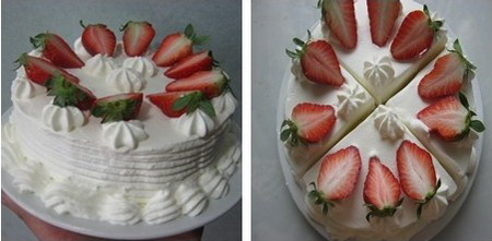 草莓奶油蛋糕步骤9-10