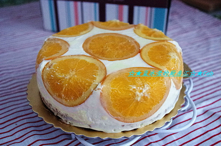 甜橙乳酪蛋糕