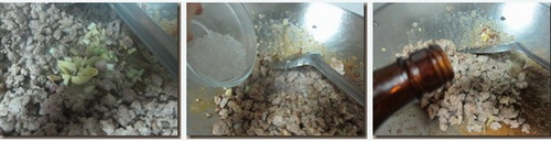 香菇肉燥饭步骤3-4