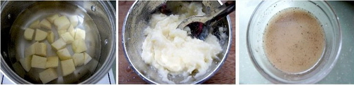 黑椒汁土豆泥步骤1-3