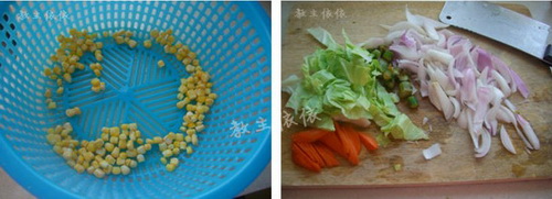 自制电饭煲版蔬菜沙拉步骤图8