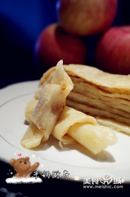 苹果杏仁煎饼的做法