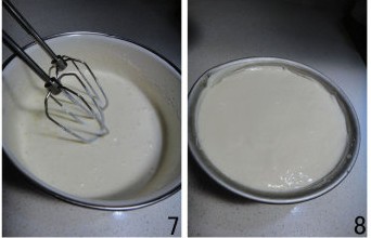 酸奶蛋糕步骤7-8