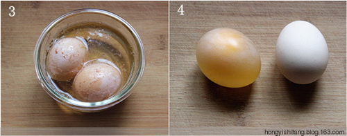 米醋鸡蛋步骤3-4