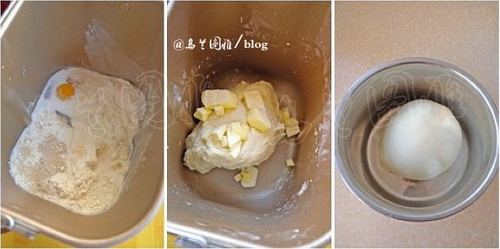 菠萝牛奶小面包步骤7-9