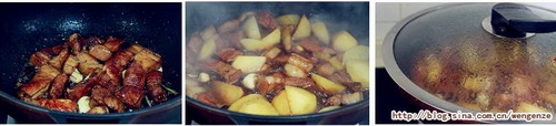 土豆红烧肉步骤4-6