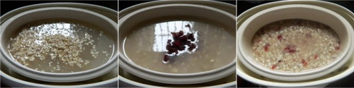 蔓越莓燕麦薏米粥步骤4-6