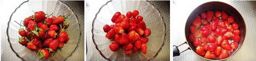 草莓果冻步骤1-3