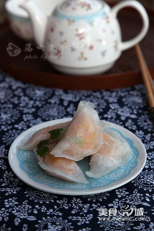 香煎水晶虾饺