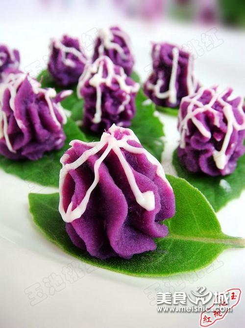 紫薯泥沙拉的做法