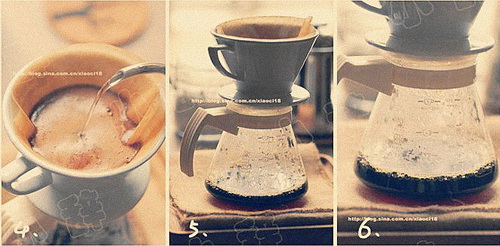 滴滤式咖啡步骤4-5