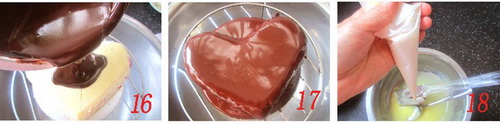椰香巧克力樱桃奶酪蛋糕步骤16-18