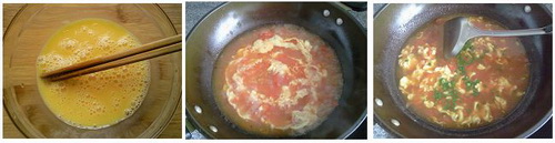 西红柿蛋花汤步骤4