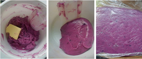 紫薯千层面包步骤4-6