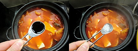 韩国火腿泡菜豆腐汤步骤6