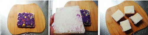 紫薯吐司三明治步骤7-9