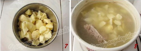 排骨土豆汤步骤7-8