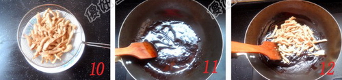风味菜京酱肉丝步骤10-12