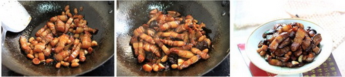 香菇红烧肉粽步骤10-12