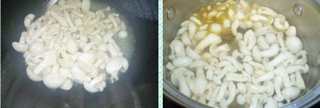 白玉菇花蛤双鲜汤步骤2-3