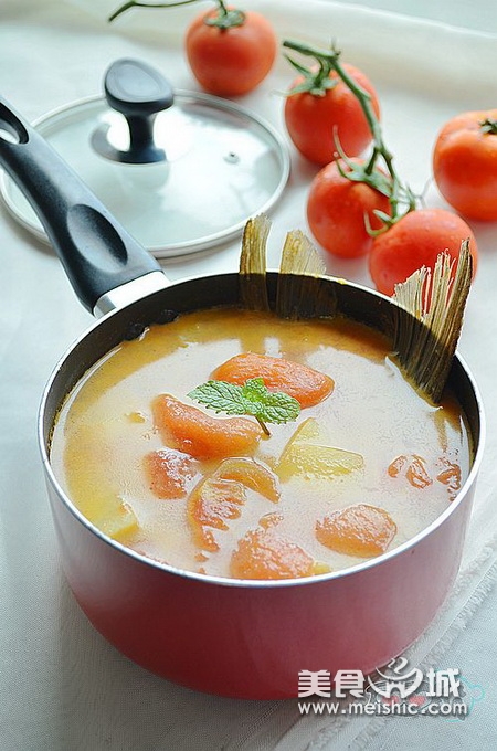 番茄土豆鱼尾汤
