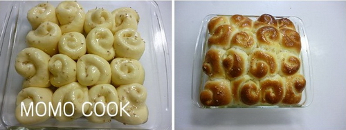 韩国蜂蜜小面包步骤7-8