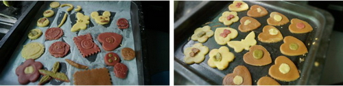 各种口味的造型小饼干步骤9