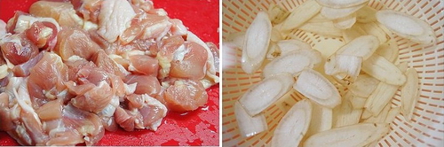 日式鸡肉魔芋丝米饭步骤1-2