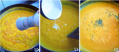 乳酪胡萝卜浓汤步骤10-12