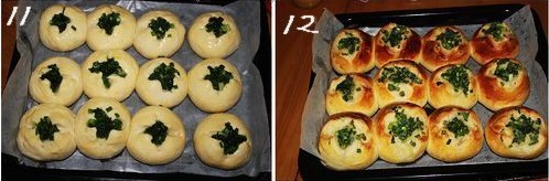 葱香面包步骤11-12