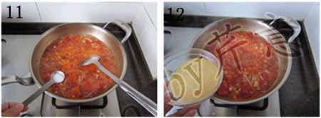 番茄金针蛋花汤步骤11-12