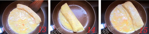 鸡蛋卷寿司步骤13-15