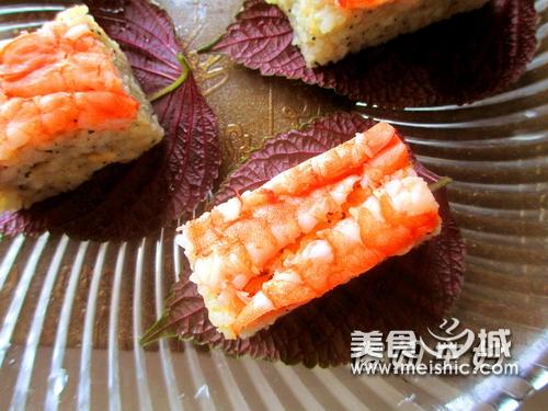 虾仁紫苏寿司的做法