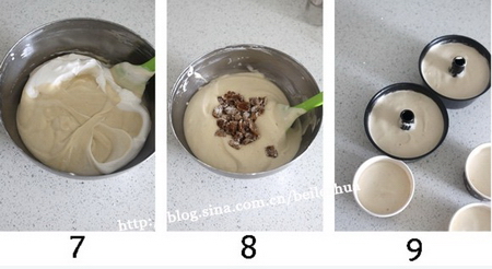 栗子奶油蛋糕的做法步骤7-9