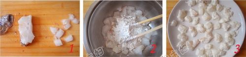 泰式鳕鱼炒饭步骤1-3