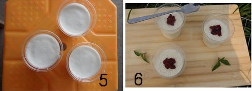 椰奶布丁步骤5-6