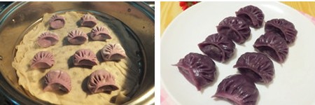 紫薯山麻楂蒸饺步骤11-12