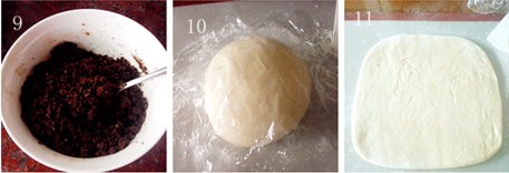 烫种肉桂土司的做法步骤10-11