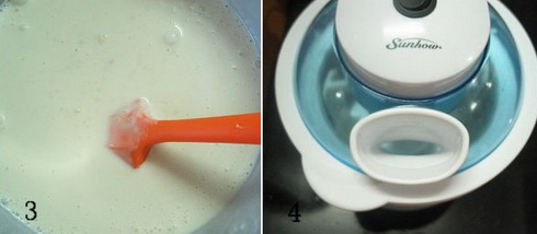 榴莲冰淇淋的做法步骤3-4
