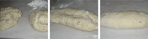 杂粮米糊核桃仁面包的做法步骤5