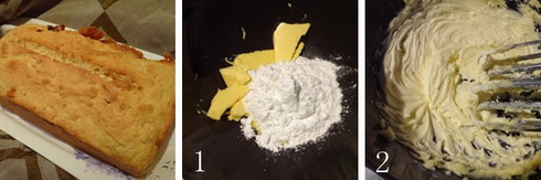 焦糖乳酪磅蛋糕的做法步骤1-3