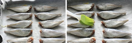 迷迭香烤沙丁鱼的做法步骤3