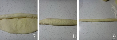 鲜奶油花环面包的做法步骤7-8