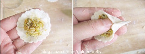 花素米粉蒸饺步骤10-12